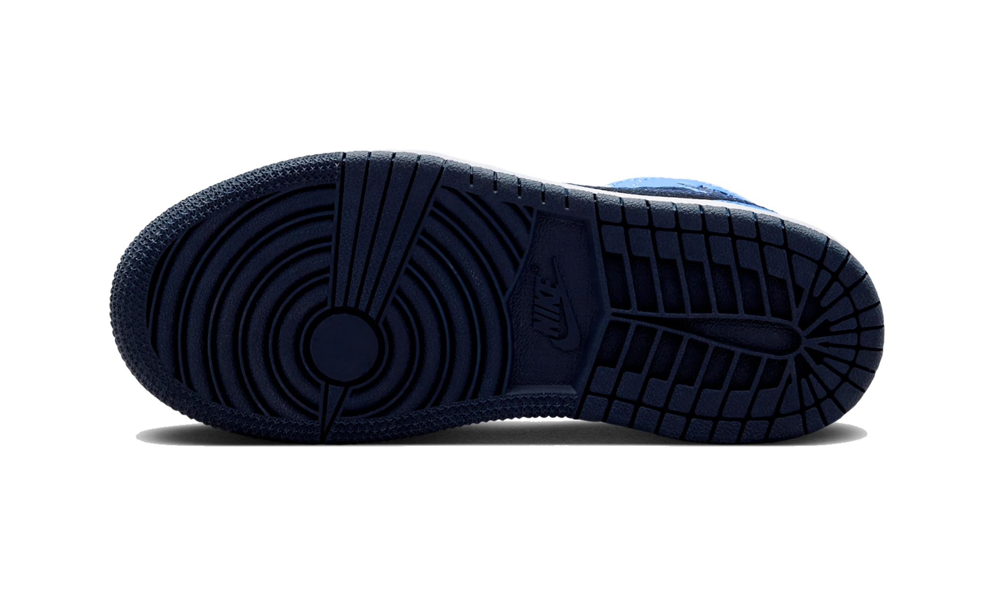Air Jordan 1 Mid University Blue Midnight Navy (PS)