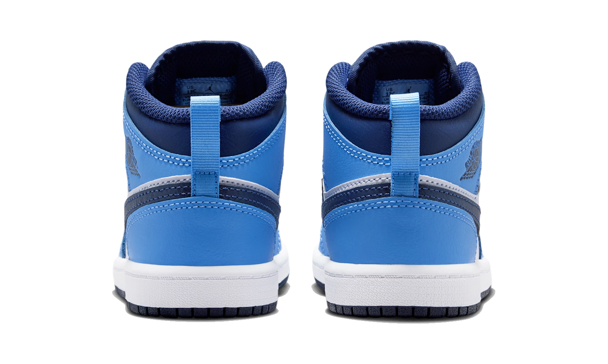 Air Jordan 1 Mid University Blue Midnight Navy (PS)