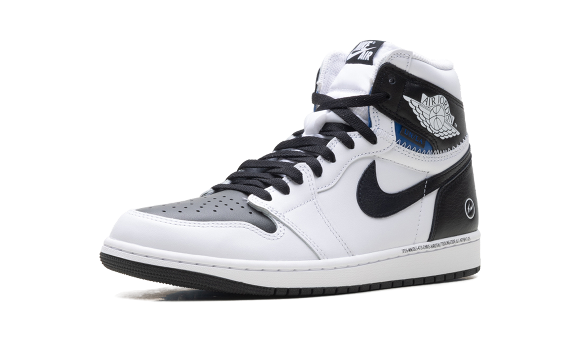 Air Jordan 1 Retro High OG SP Fragment x Union LA White Black