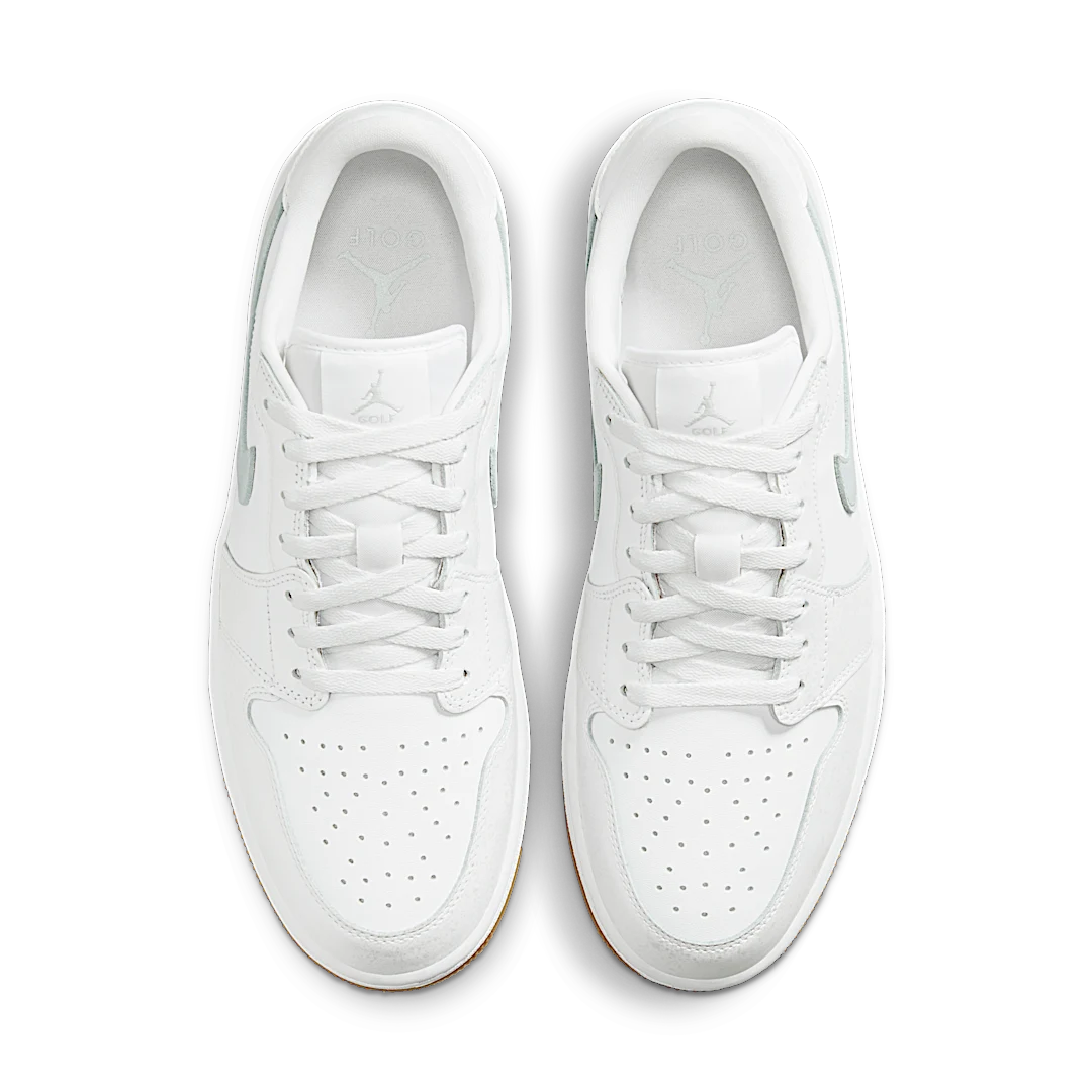 Air Jordan 1 Retro Low Golf White Gum, White/Pure Platinum/Gum Medium Brown (DD9315-111)