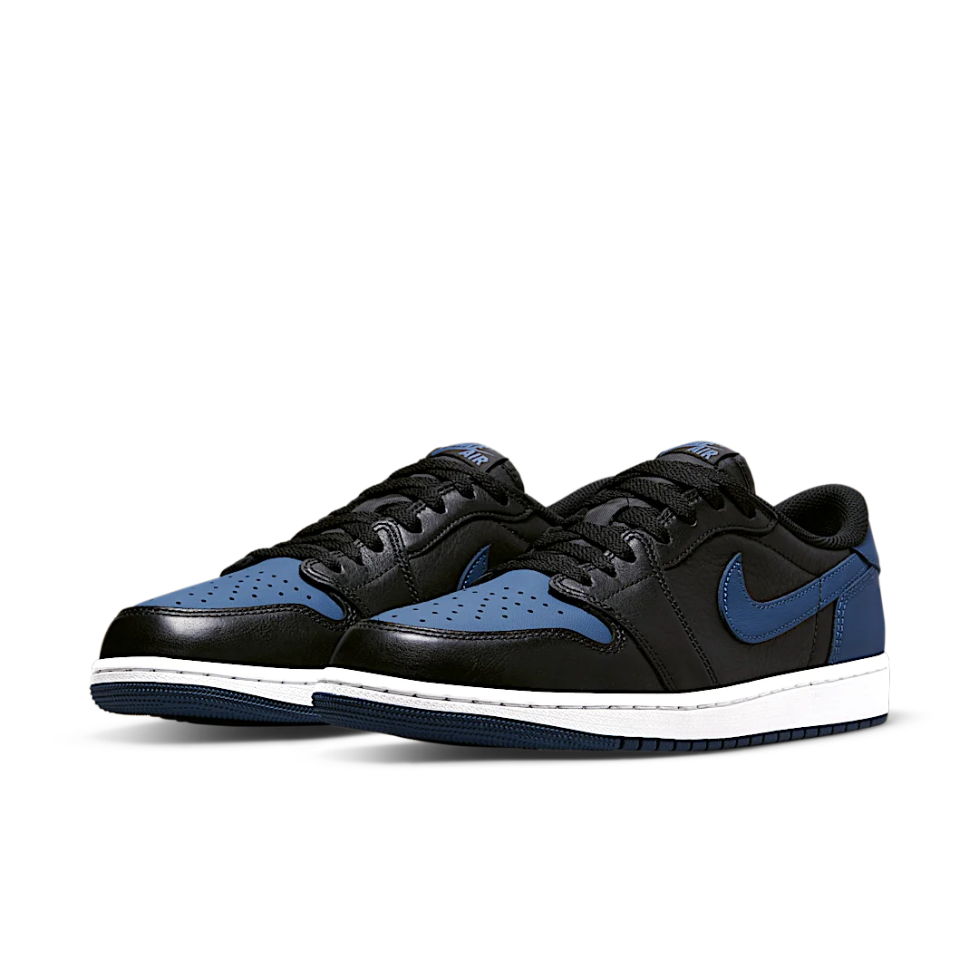 Air Jordan 1 Retro Low OG Mystic Navy, Black/Mystic Navy-White (CZ0790-041)