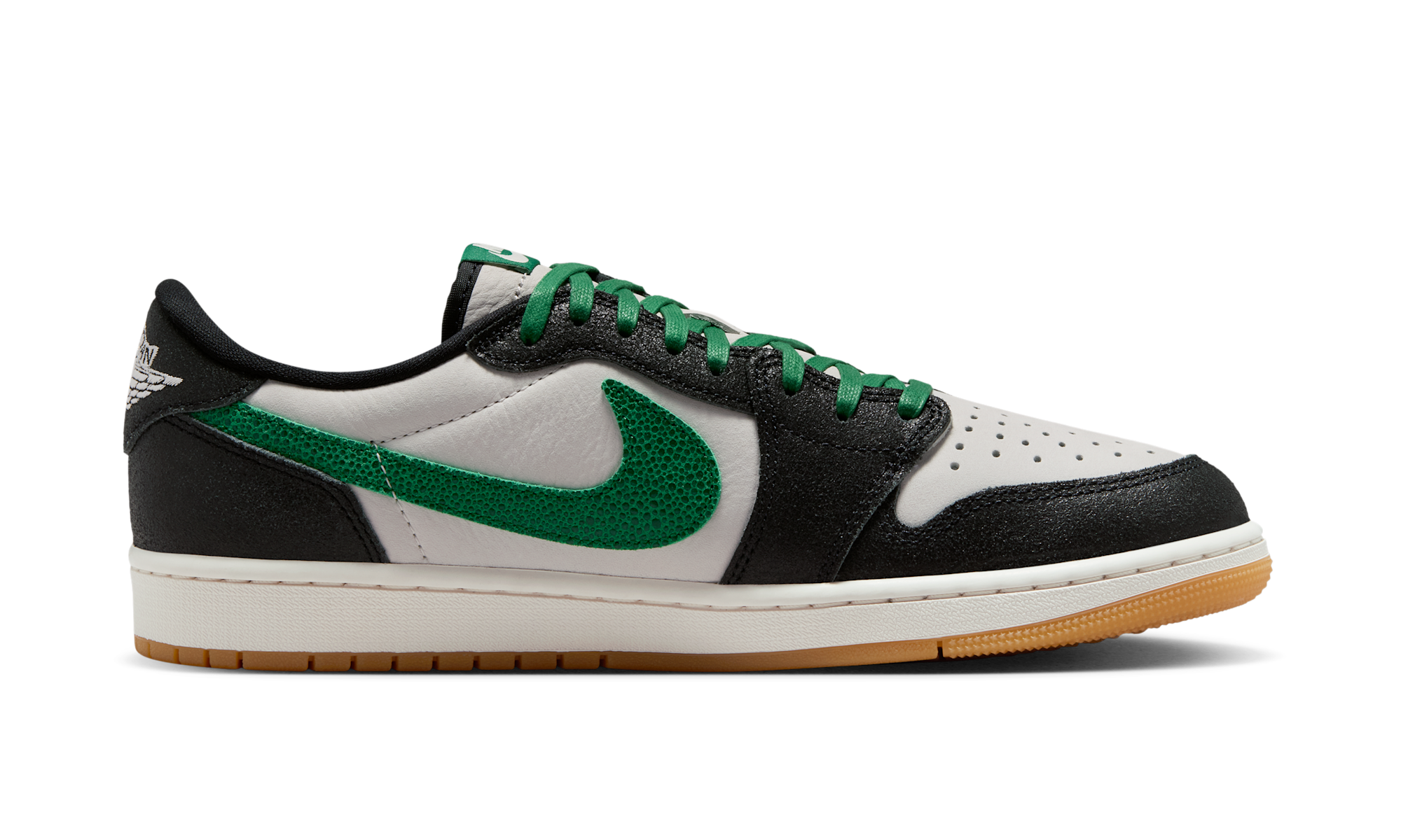 Air Jordan 1 Retro Low OG Phantom Pine Green