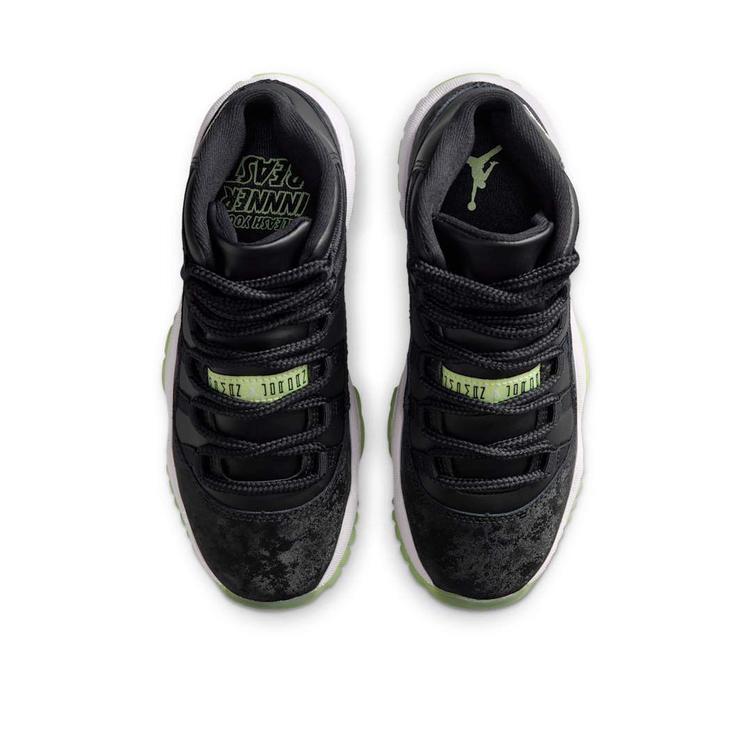 Air Jordan 11 Retro Black Barely Volt