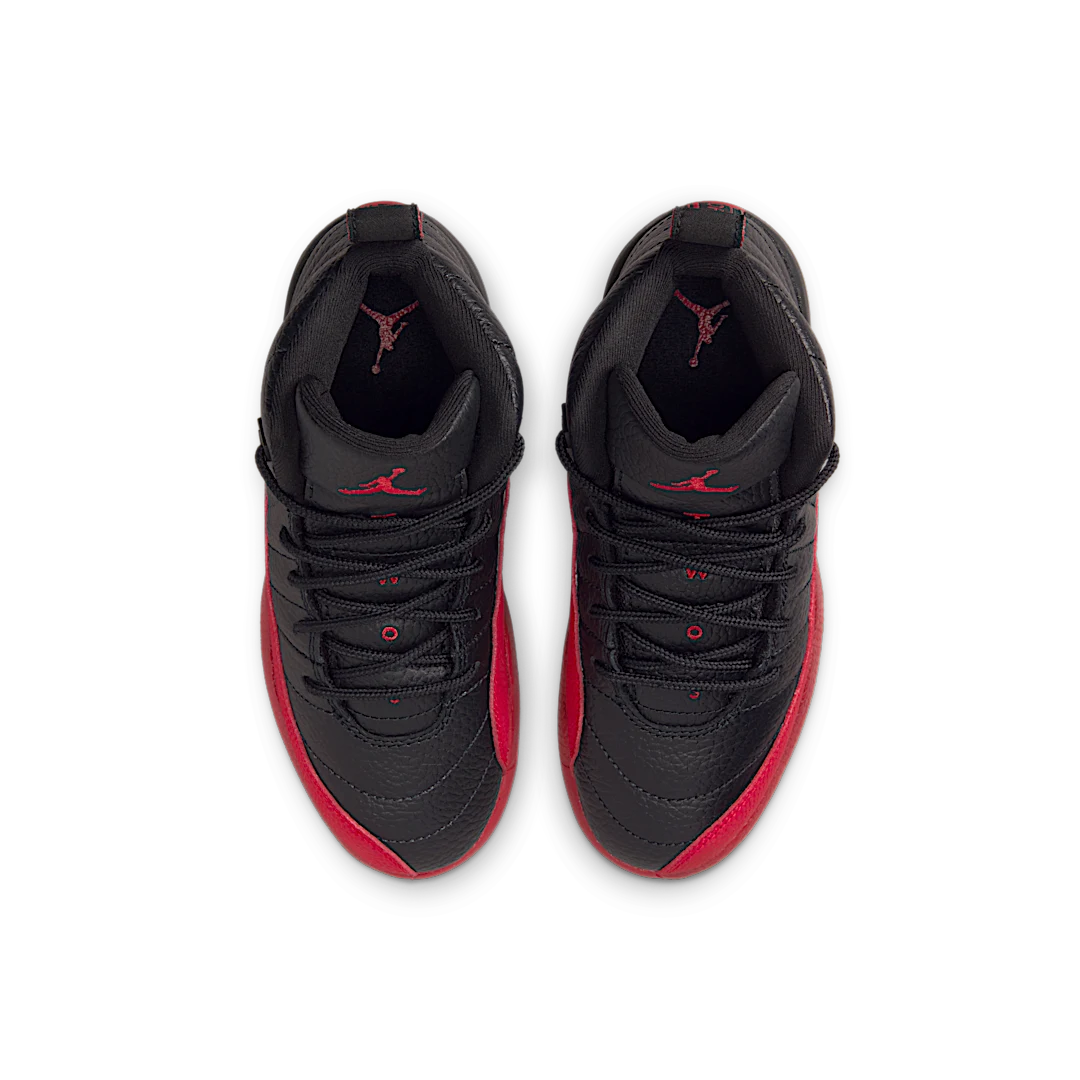 Air Jordan 12 Retro Flu Game (2025) (PS), Black/Varsity Red (151186-002)