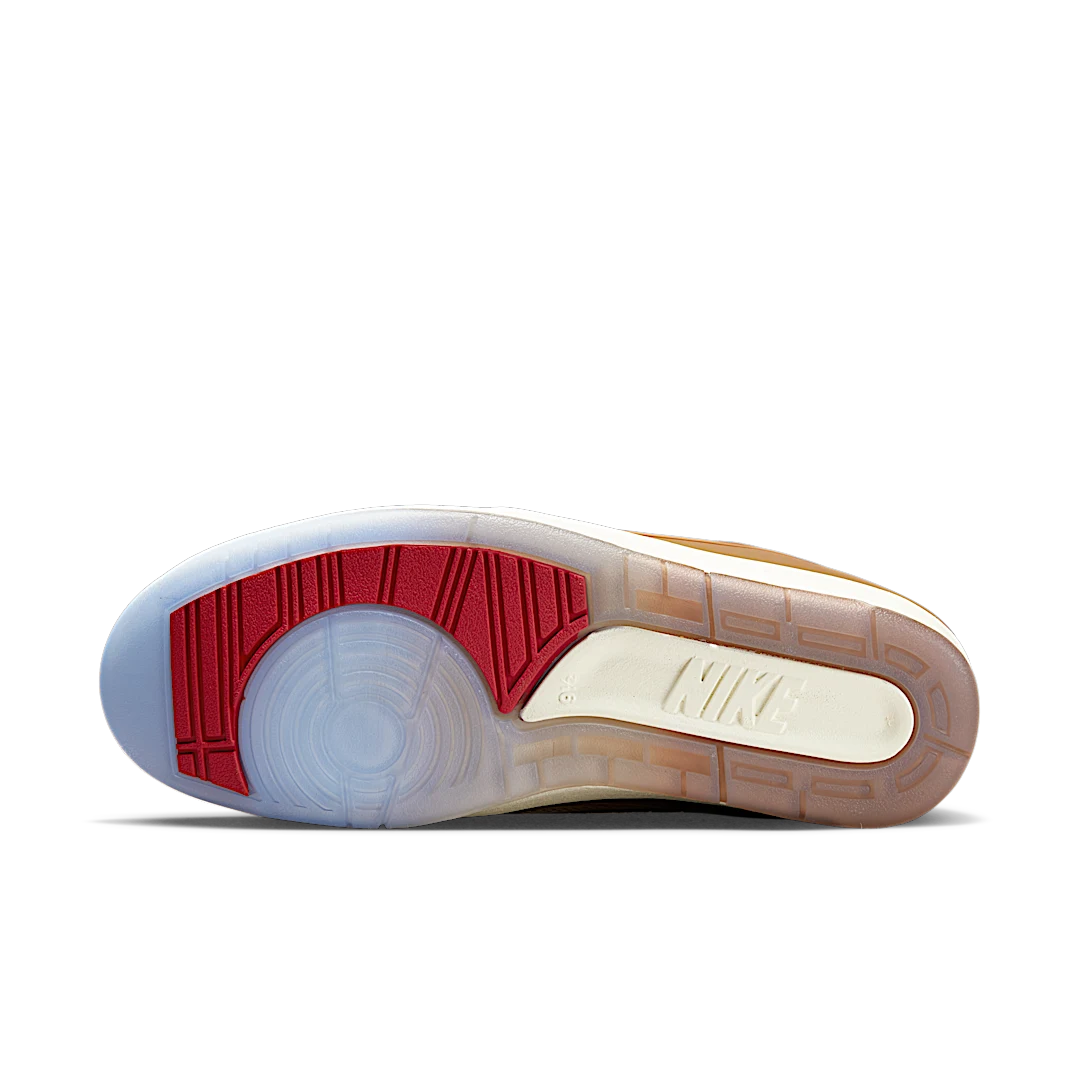 Air Jordan 2 Retro Low Two 18, Rocky Tan/British Tan-Gym Red-Team Royal (DV7129-222)