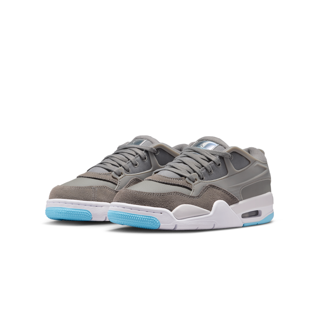 Air Jordan 4 RM Inspired by the Greatest, Flat Pewter/Photon Dust/White/Blue Chill (FQ7938-014)