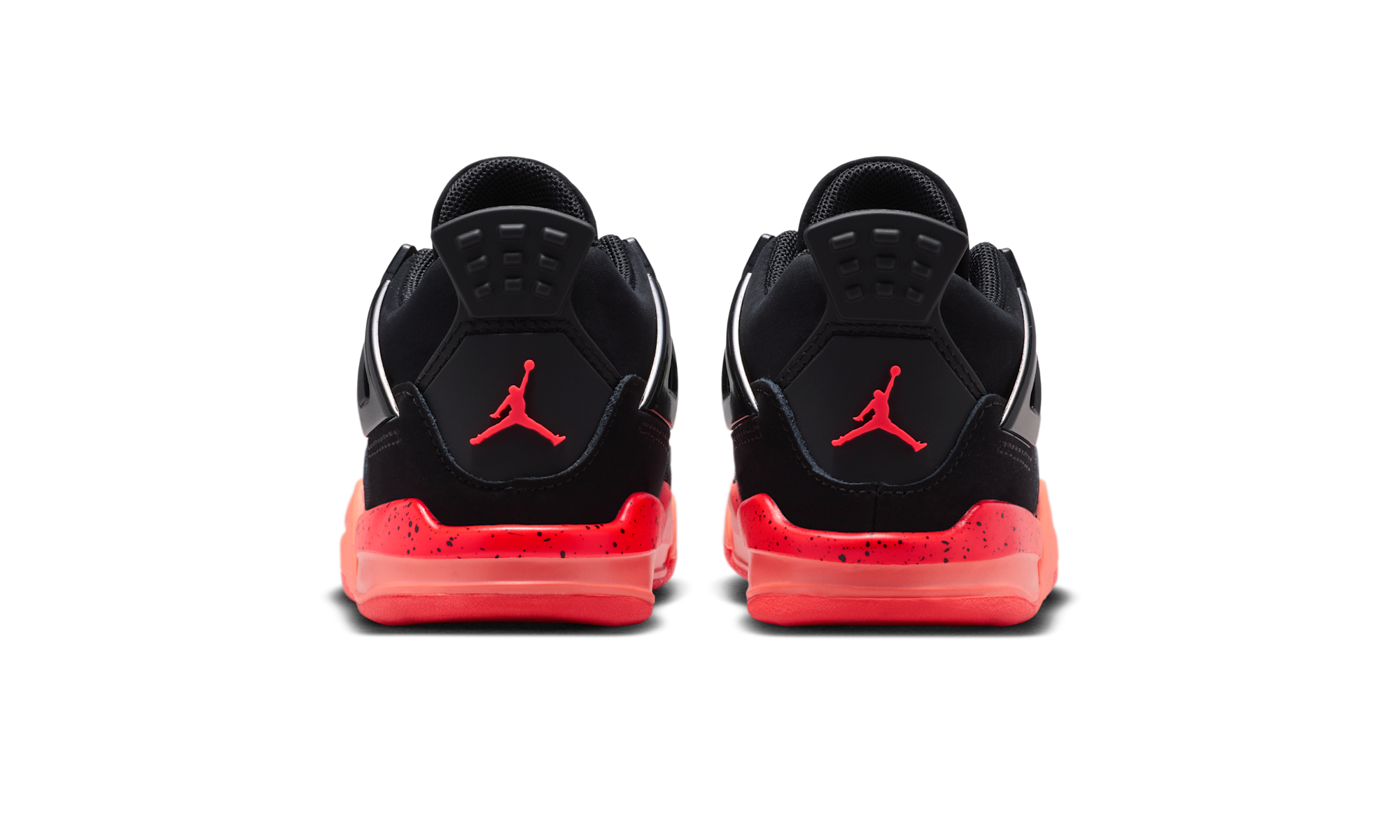 Air Jordan 4 Retro Black Bright Mango Barely Volt Infrared 23