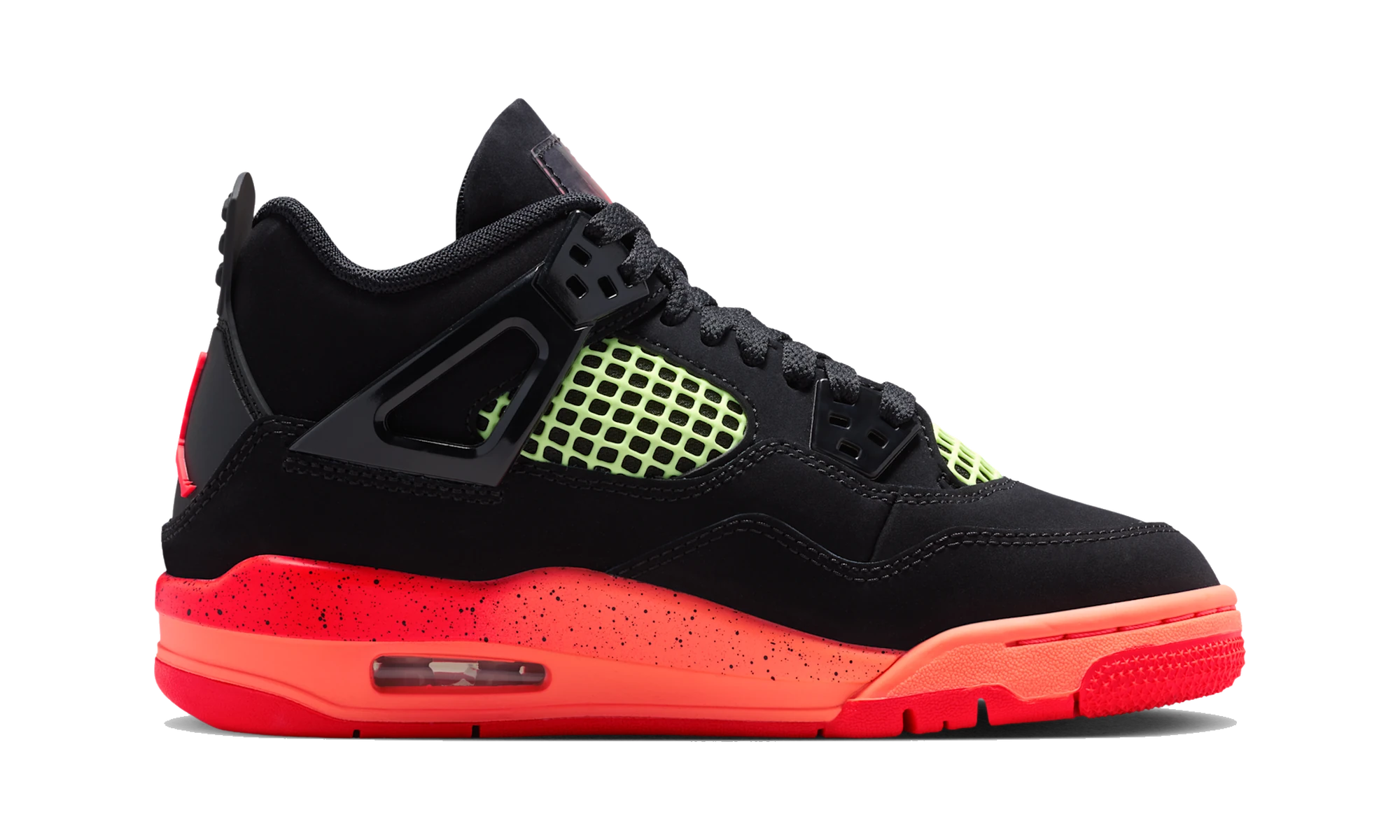 Air Jordan 4 Retro Black Infrared Barely Volt