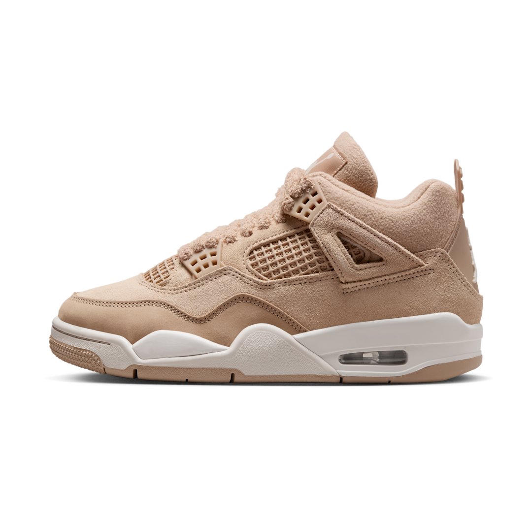 Air Jordan 4 Retro Cozy Girl, Hemp/Light Orewood Brown (HV0823-200)