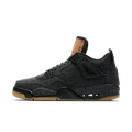 Air Jordan 4 Retro Levi's Black (Levi's Tag)