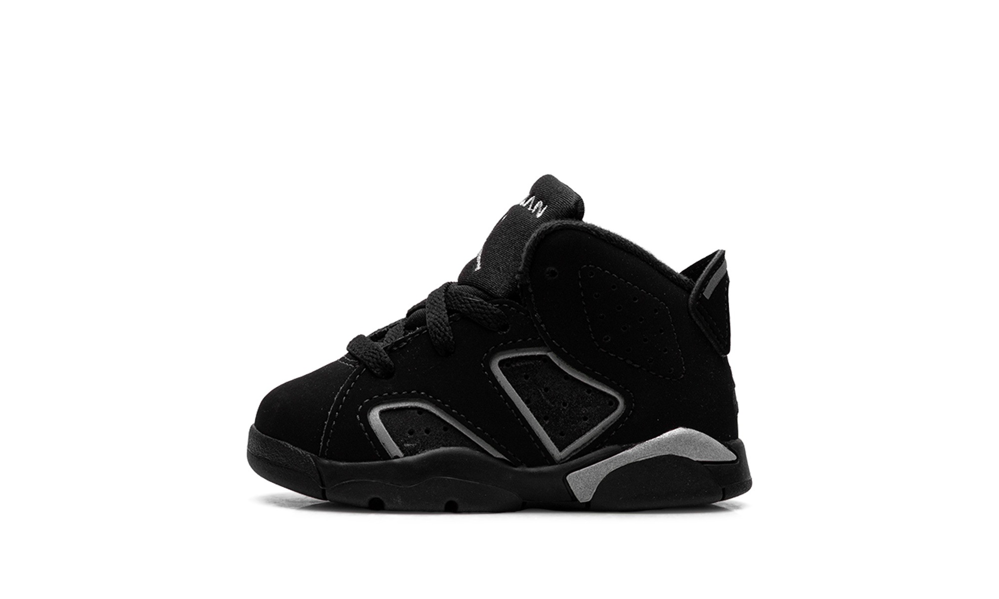 Air Jordan 6 Retro Black Multi-Color Reflect Silver