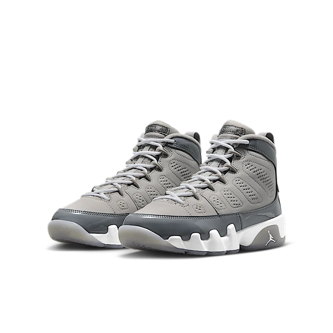Air Jordan 9 Retro Cool Grey (2025), Medium Grey/White-Cool Grey (HV4574-011)