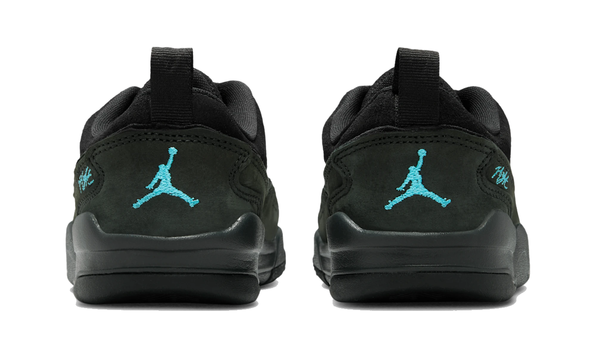 Air Jordan Flight Court Black Gamma Blue (PS)
