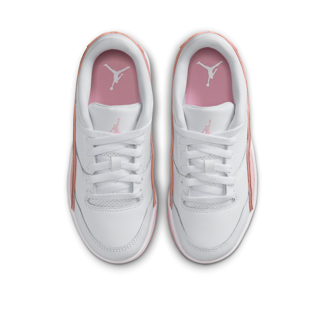 Air Jordan Flight Court White Medium Soft Pink, White/Medium Soft Pink (HF3333-161)