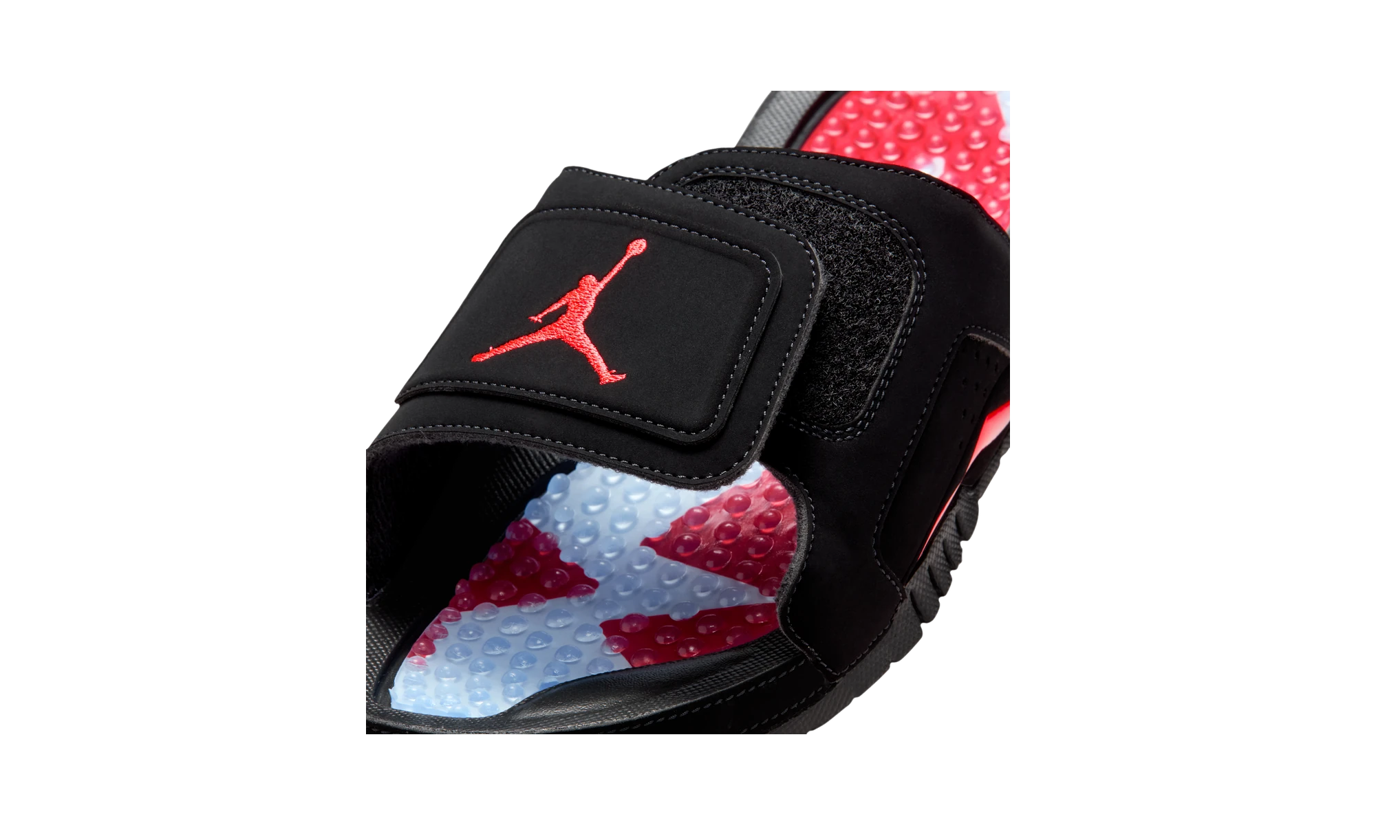 Air Jordan Hydro 6 Retro Slide Black Infrared