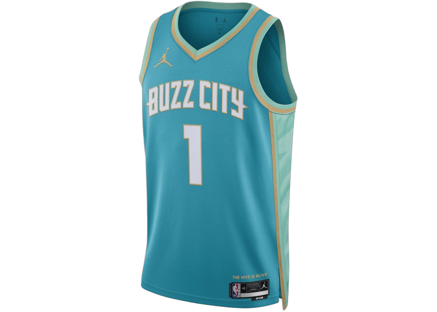 Air Jordan Lamelo Ball Hornets Buzz 2023 Jersey Blue