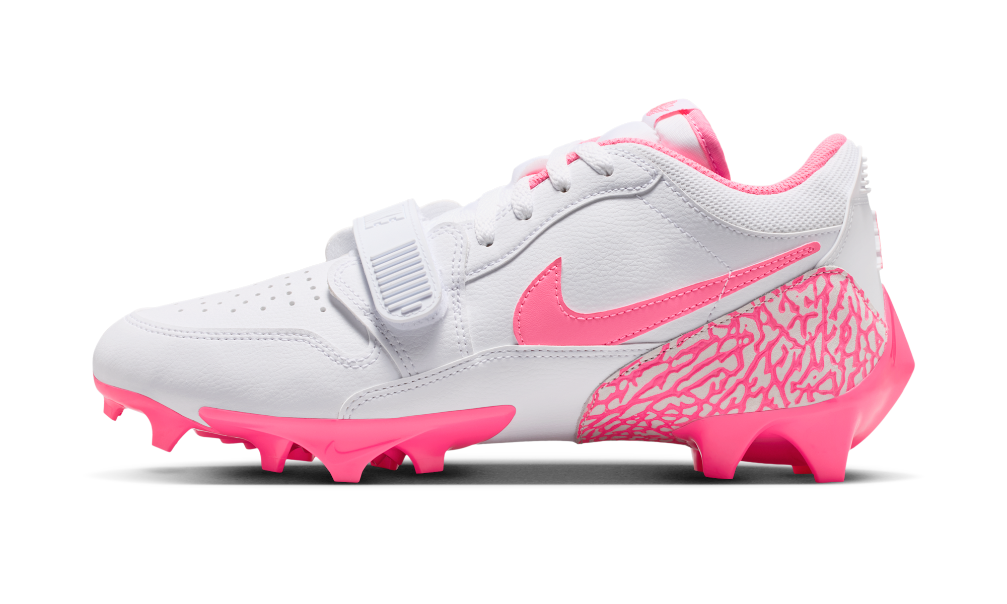 Air Jordan Legacy 312 Low TD Cleat White Digital Pink