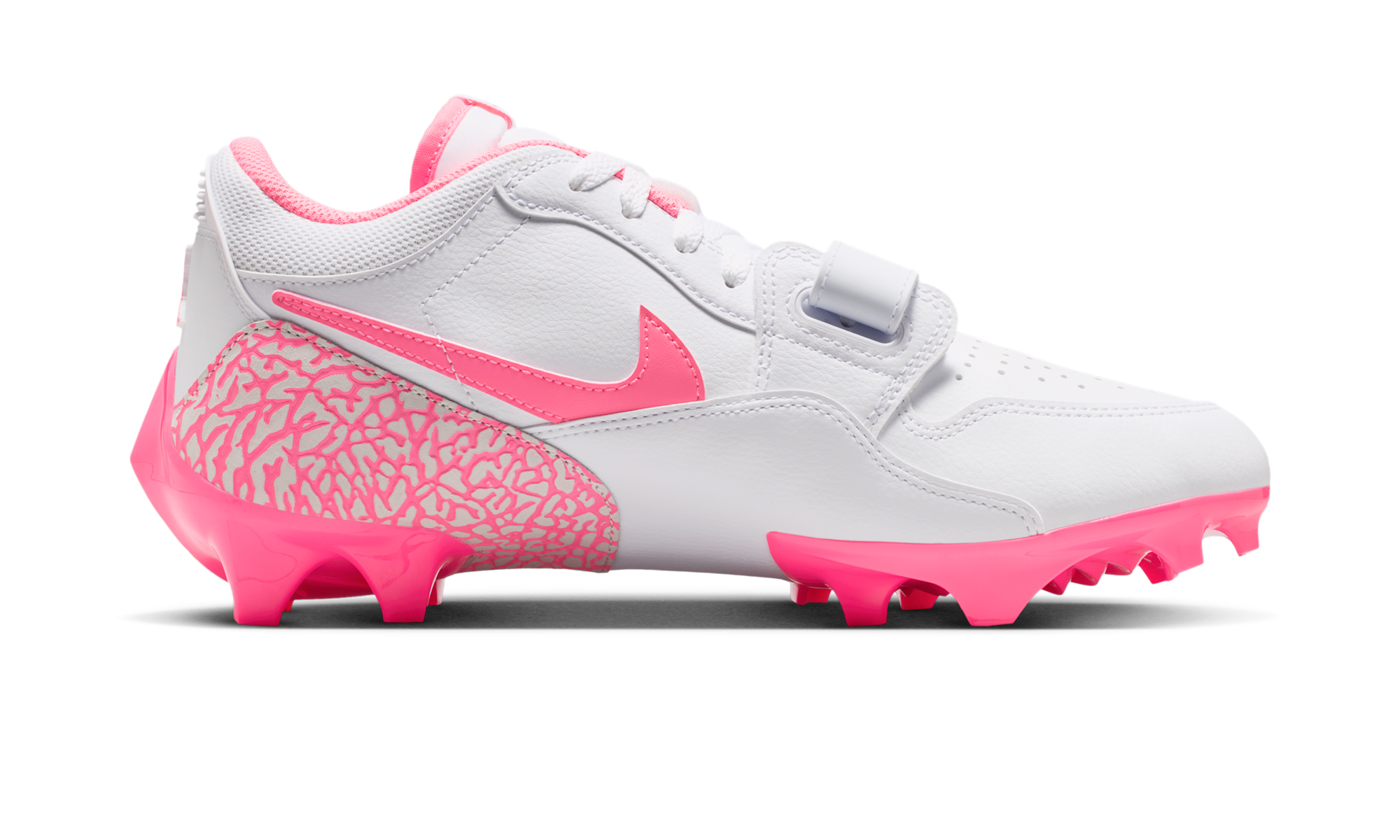 Air Jordan Legacy 312 Low TD Cleat White Digital Pink