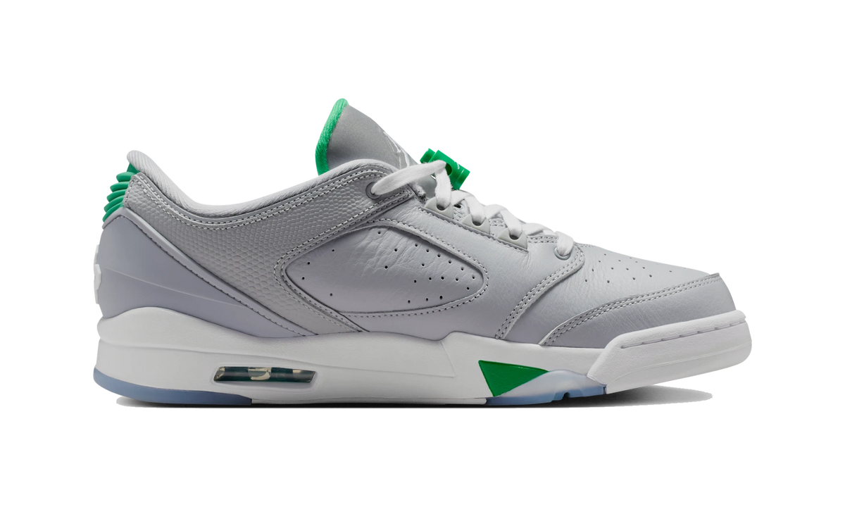 Air Jordan Sixty Plus Low Wolf Grey Lucky Green