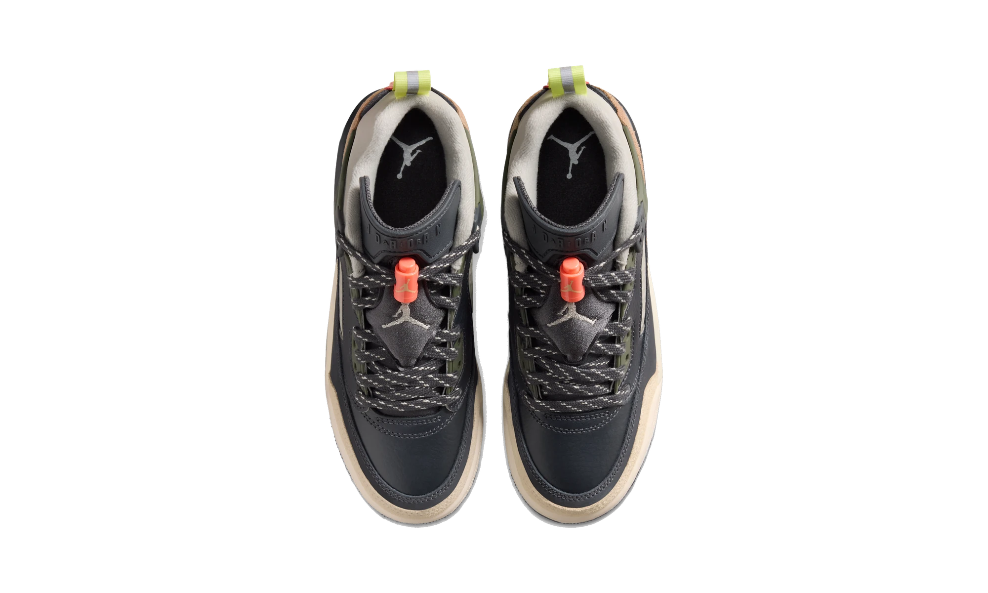 Air Jordan Spizike Low Anthracite Mango Cargo Khaki