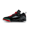 Air Jordan Spizike Low Black Classic Green White Varsity Red