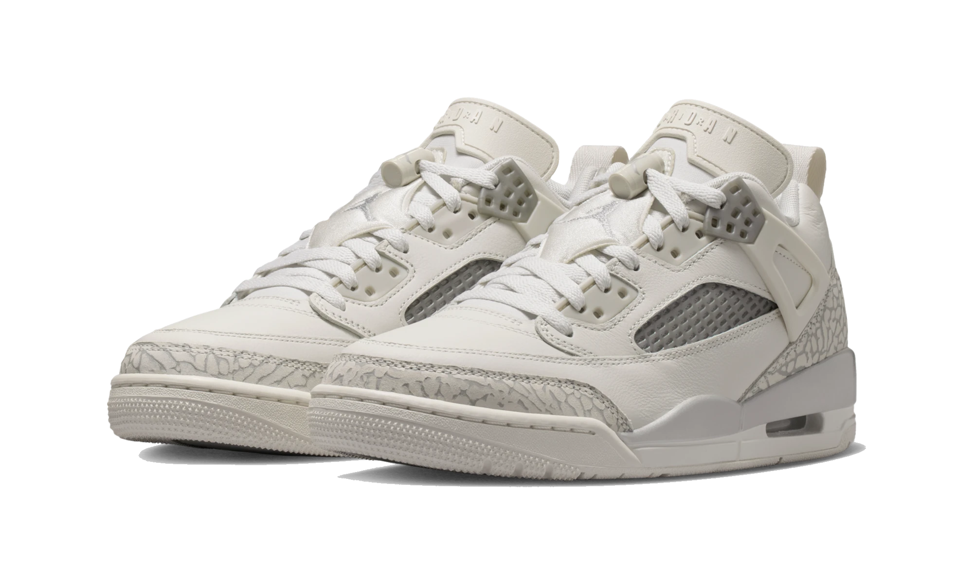 Air Jordan Spizike Low Swan Wolf Grey