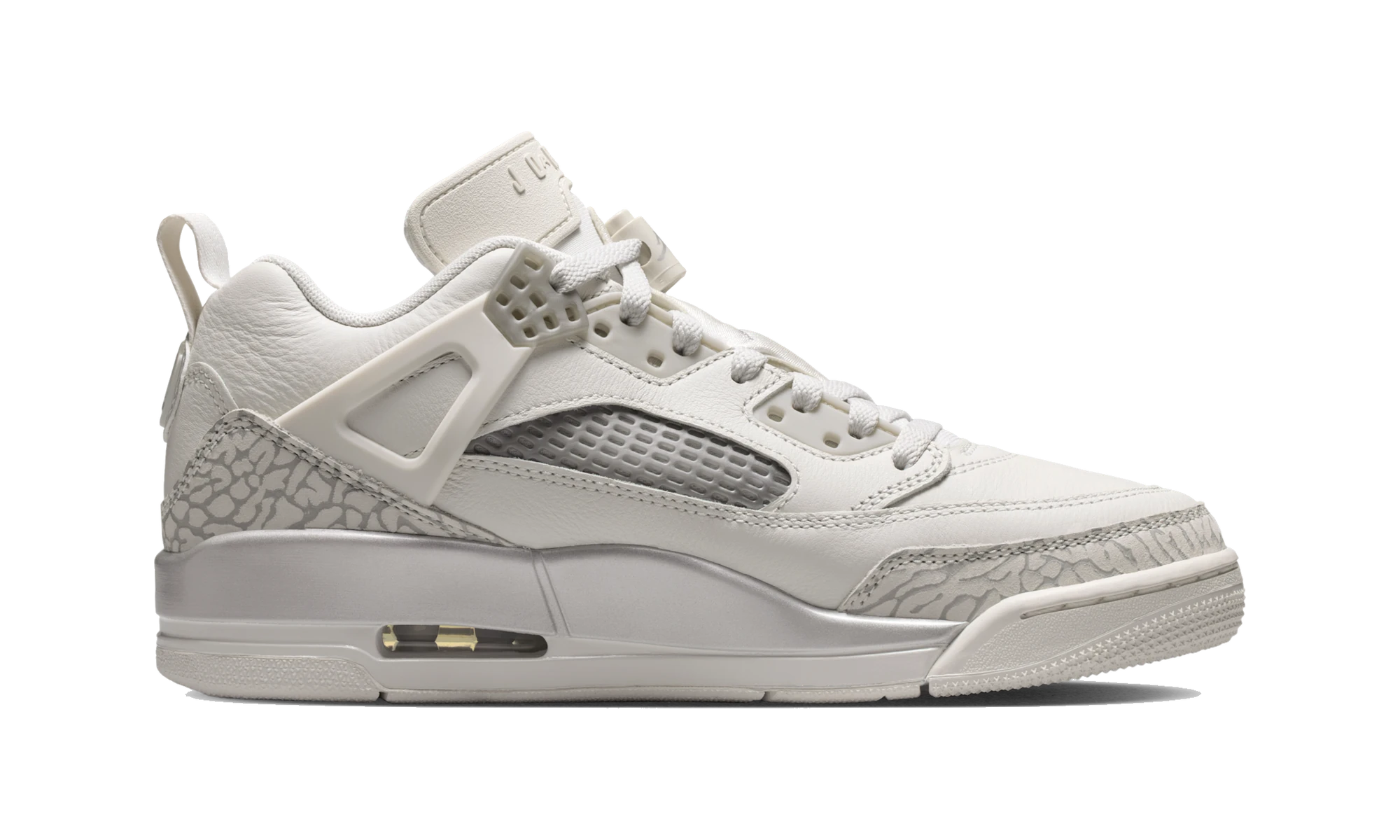 Air Jordan Spizike Low Swan Wolf Grey