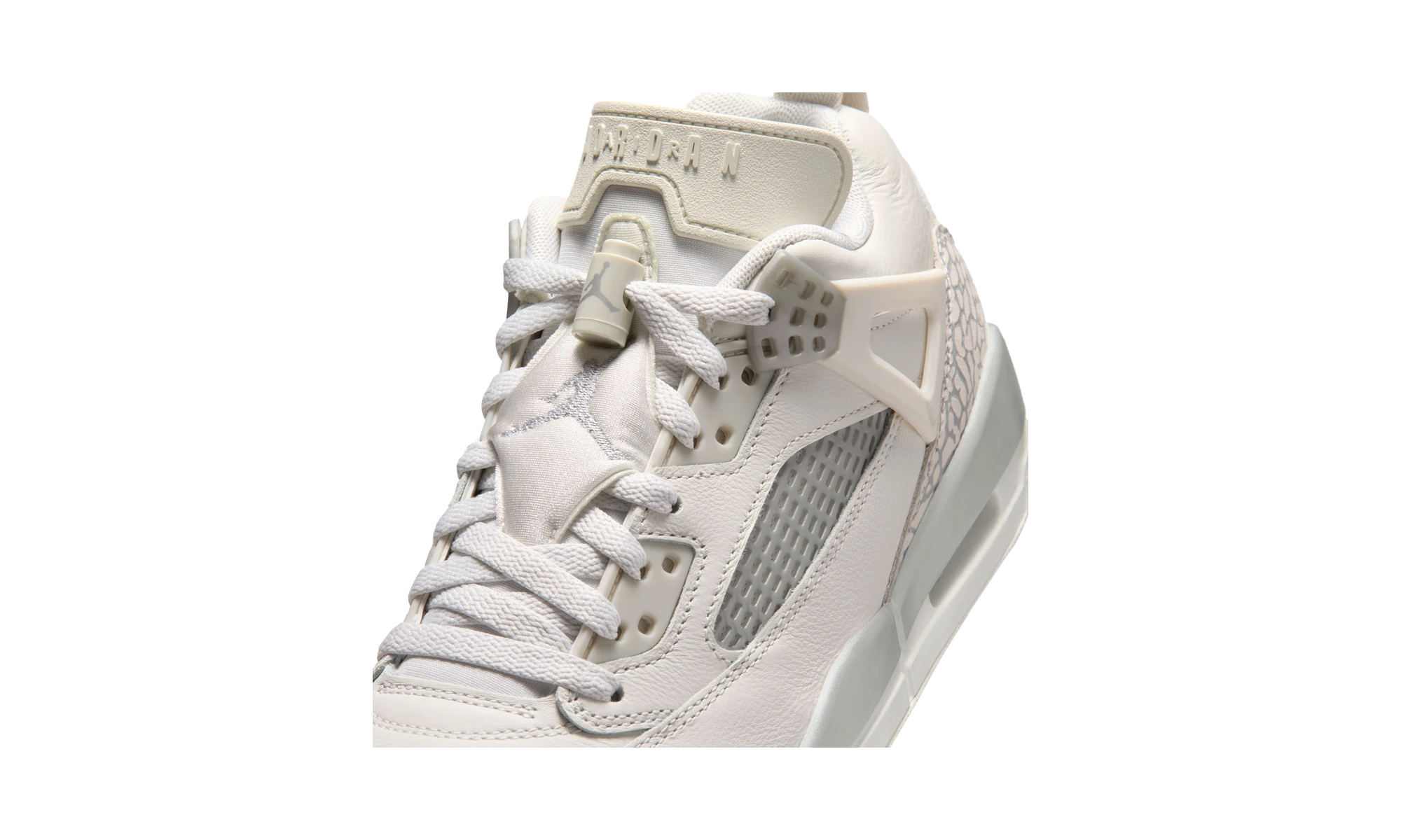 Air Jordan Spizike Low Swan Wolf Grey