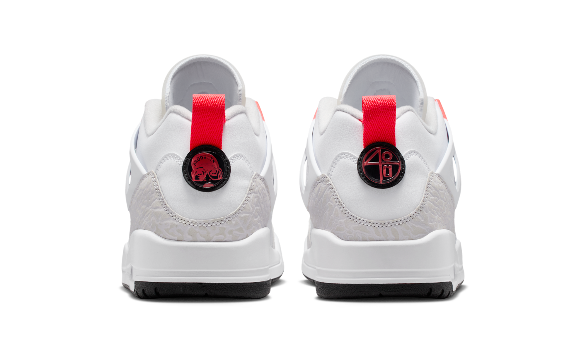 Air Jordan Spizike Low White Bright Crimson