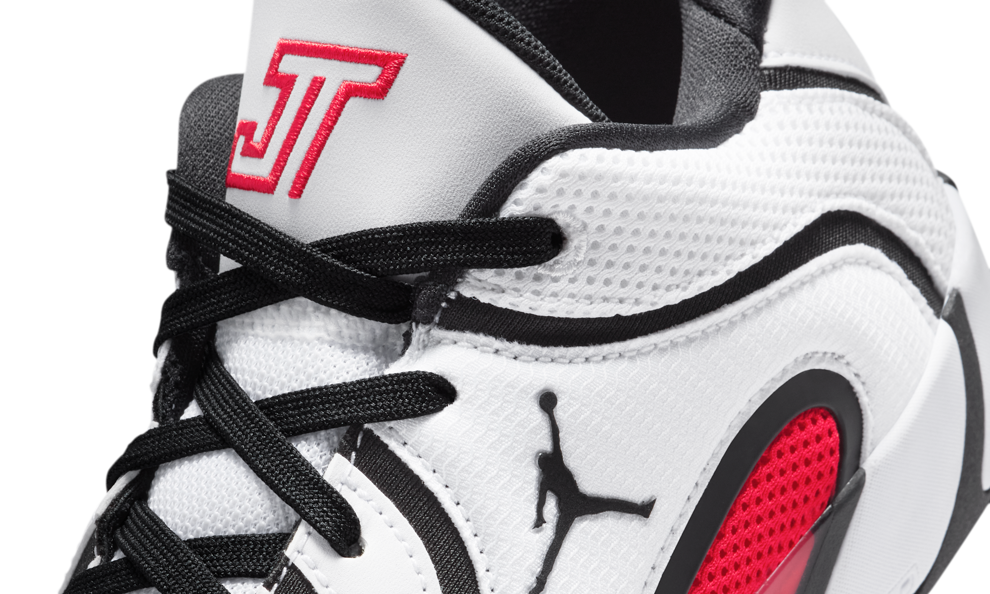 Air Jordan Tatum 4 White University Red