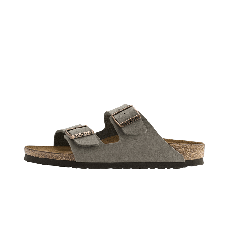 Birkenstock Arizona Birkibuc Stone, Stone (0151211)