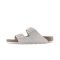 Birkenstock Arizona Soft Footbed Suede Antique White