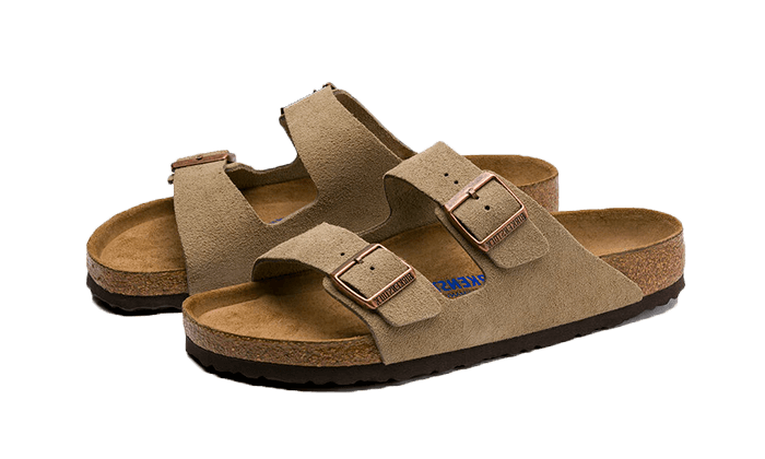 Birkenstock Arizona Soft Footbed Suede Taupe