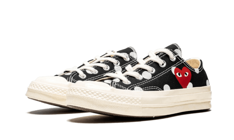 Converse Chuck Taylor All Star 70 Hi Comme des Garcons PLAY White, Milk/White-High Risk Red (150205C)