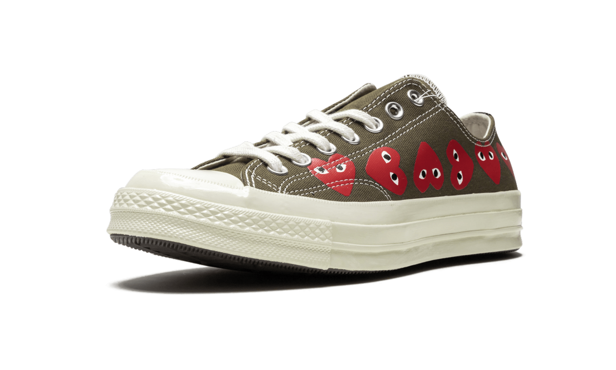 Converse Chuck Taylor All Star 70 Ox Comme des Garcons Multi Heart Green
