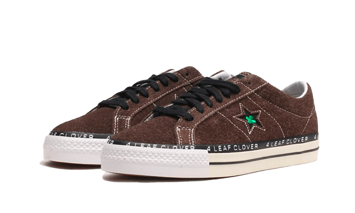 Converse One Star Pro Patta Four Leaf Clover, Java/Burnt Olive/White (A03174C)