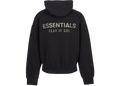 Fear of God Essentials Classic Fleece Hoodie Jet Black