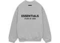 Fear of God Essentials Fleece Crewneck Light Heather Gray
