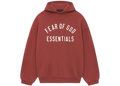 Fear of God Essentials Fleece Hoodie Crimson