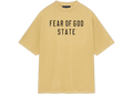 Fear of God Essentials Heavy Crewneck T-Shirt Amber