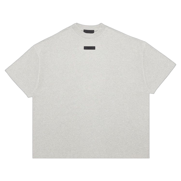 Fear of God Essentials Short-Sleeve Tee Dark Heather Oatmeal