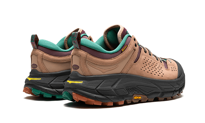 Hoka One One Tor Ultra Low Bodega, Tan/Purple/Aqua (1145771-NBYL)