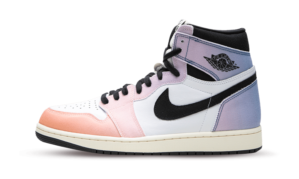 Air Jordan 1 Retro High OG Skyline, Vivid Orange/Black/Iced Lilac/True Blue/Sail (DX0054-805)