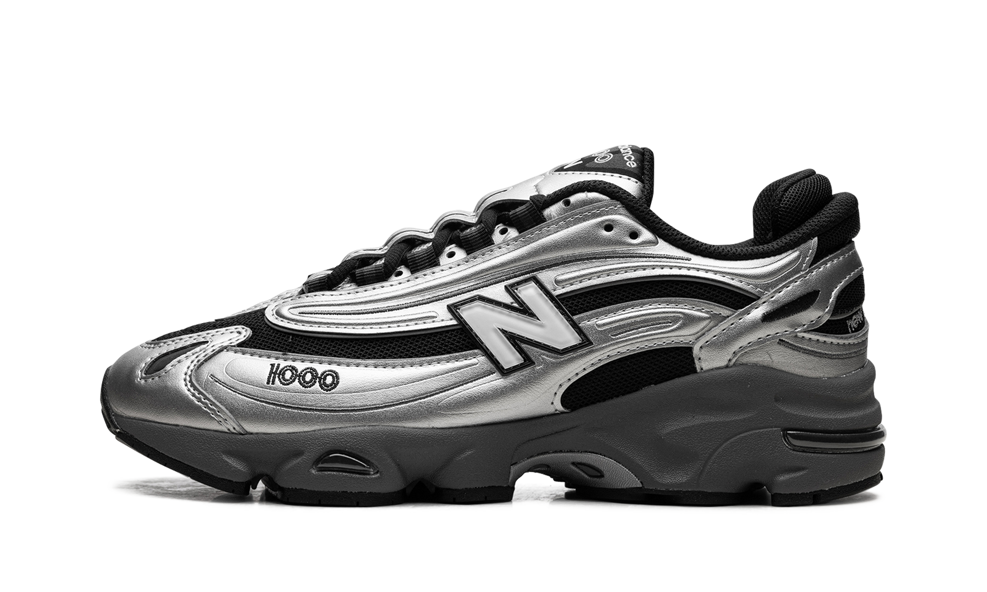 New Balance 1000 Black Silver Metallic