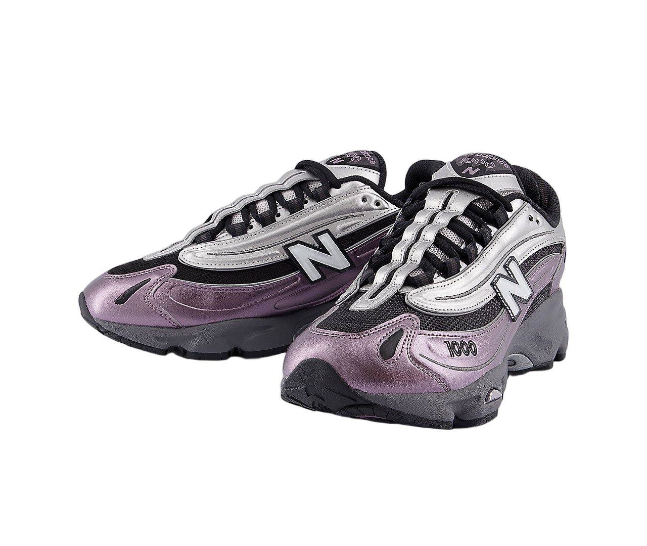 New Balance 1000 Dark Ice Wine, Metallic Silver/Dark Ice Wine/Black (M1000EGY)