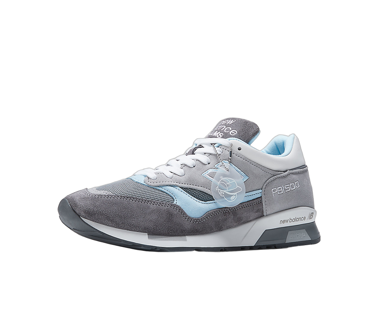 New Balance 1500 MiUK Beams x Paperboy, Cool Grey/Starlight Blue/White (M1500BMS)