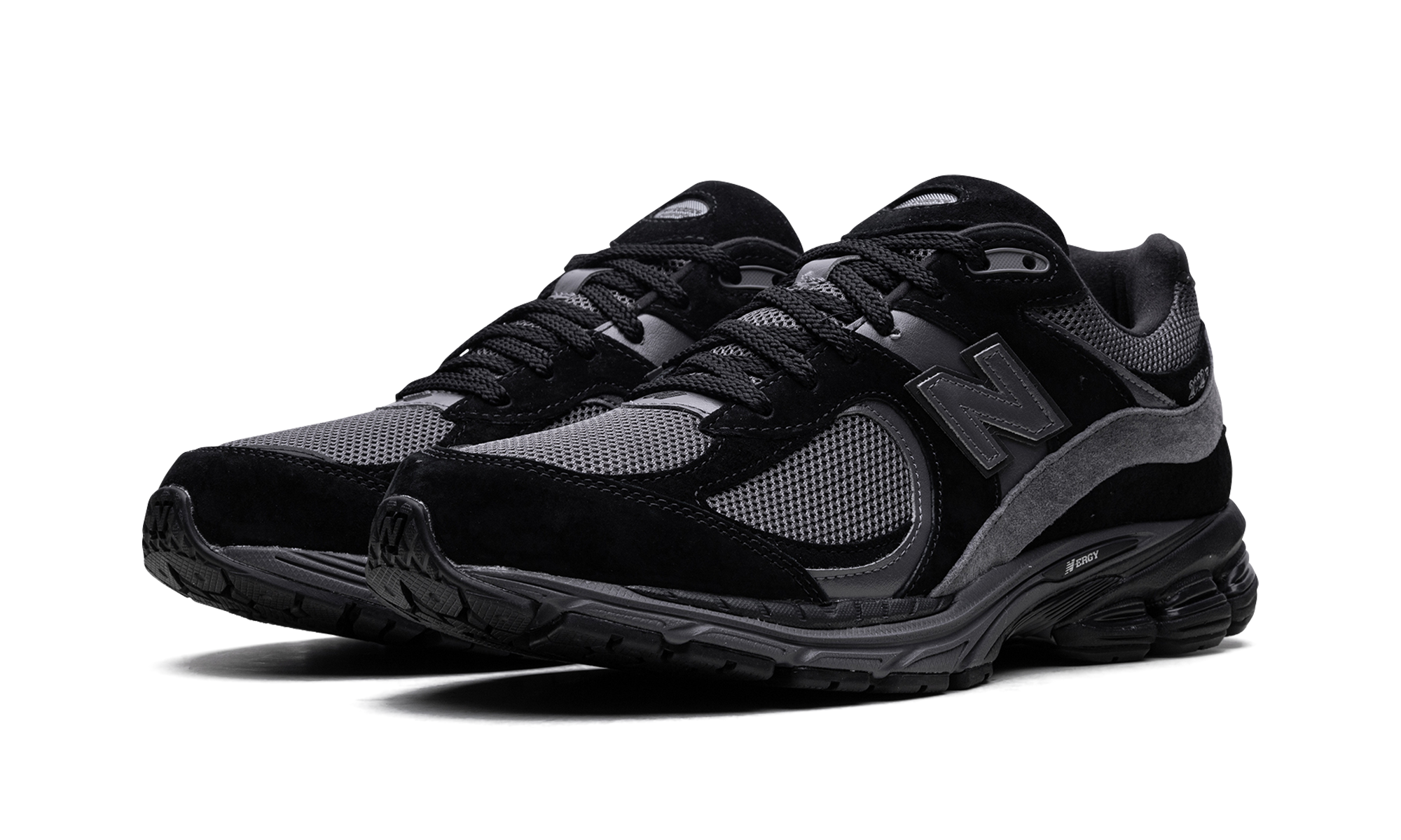 New Balance 2002R Black Dark Grey