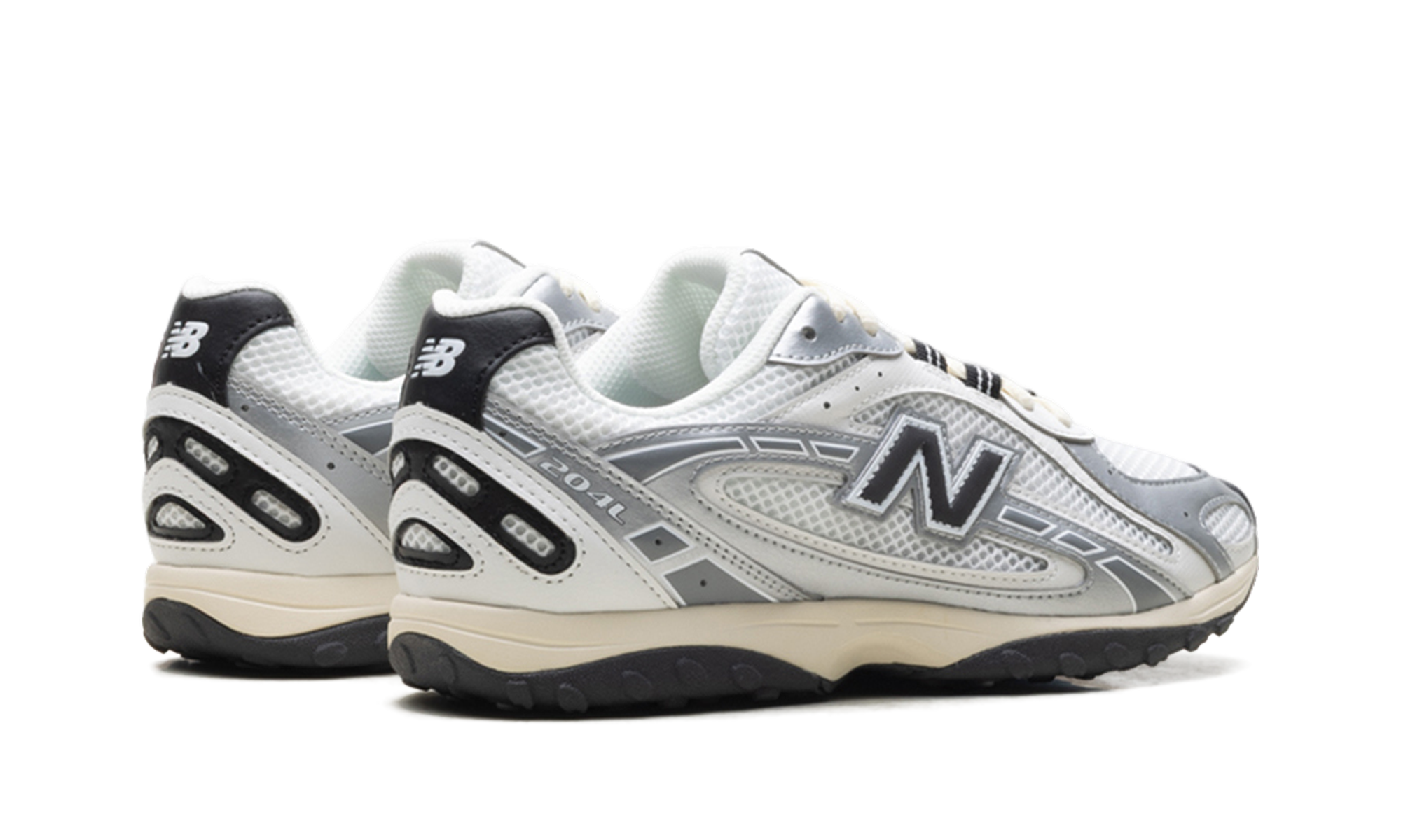 New Balance 204L Silver Metallic Black