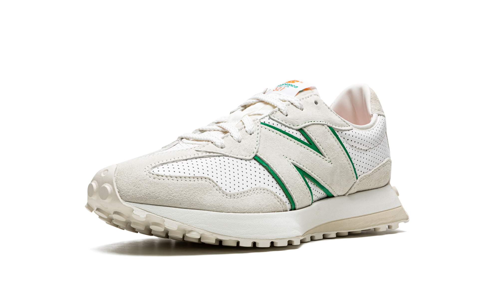 New Balance 327 Casablanca Green Logo