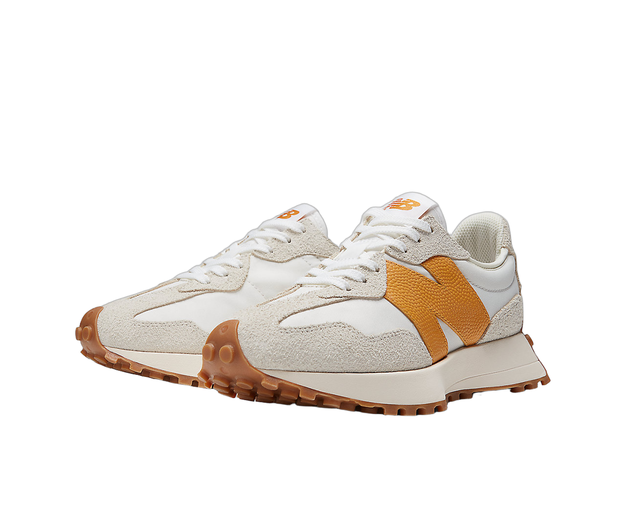 New Balance 327 Sea Salt Golden Hour Gum, Sea Salt/Golden Hour/Gum (WS327BY)